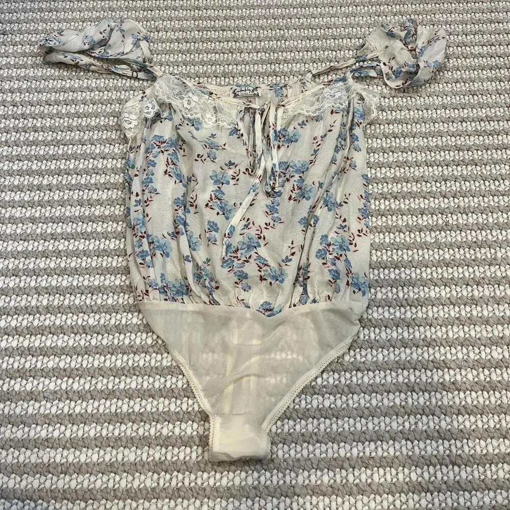 Free People Intimately Women’s Take It Away Bodysuit - Picture 2 of 4